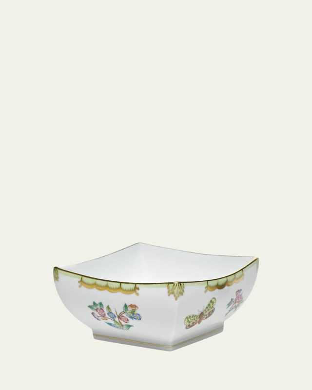 Queen Victoria Small Square Bowl